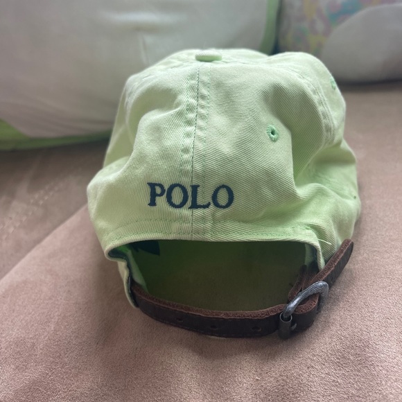 Polo by Ralph Lauren Accessories Vintage Polo Hat With Leather